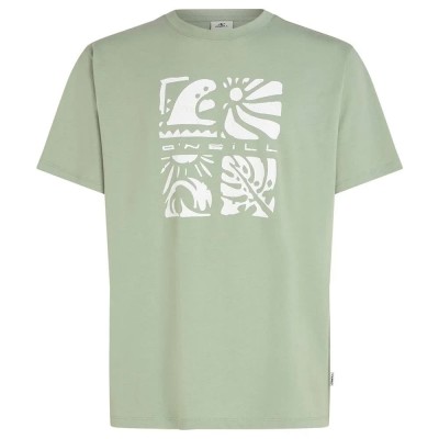 тениска,мъжки,тениски,дамски,тениски,o´neill,melange,front,print,short,sleeve,t,shirt,green,(marble,arch)