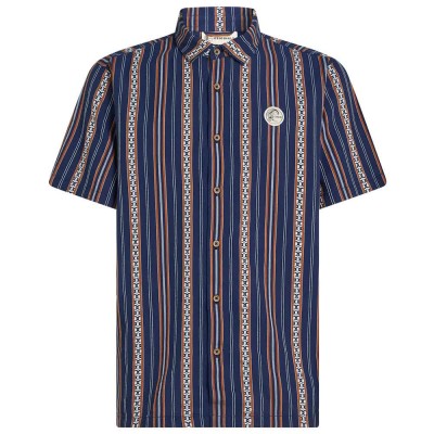 риза,с,къс,ръкав,дамски,ризи,мъжки,ризи,o´neill,o´riginals,jacquard,short,sleeve,shirt,blue,(blue,original,jstripe)