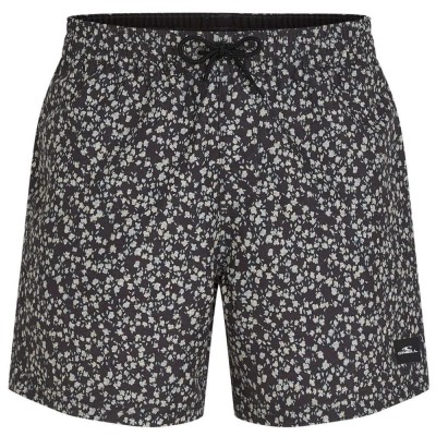 бански,гащета,мъжки,бански,костюми,o´neill,print,16´´,swimming,shorts,black,(black,dot,flower)