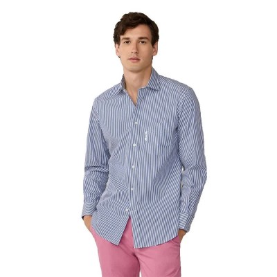 риза,с,дълъг,ръкав,дамски,ризи,мъжки,ризи,façonnable,bengal,long,sleeve,shirt,blue,(marine,blue)