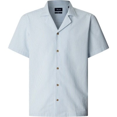 риза,с,къс,ръкав,дамски,ризи,мъжки,ризи,façonnable,bowlng,seer,short,sleeve,shirt,blue,(horizon,blue)