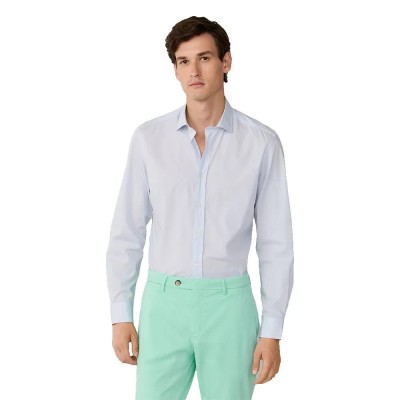 риза,с,дълъг,ръкав,дамски,ризи,мъжки,ризи,façonnable,fm302222,long,sleeve,shirt,white,(blue)