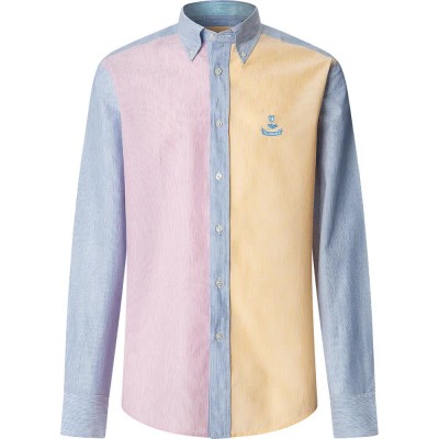 риза,с,дълъг,ръкав,дамски,ризи,мъжки,ризи,façonnable,tutti,fruit,long,sleeve,shirt,blue,(horizon,blue)