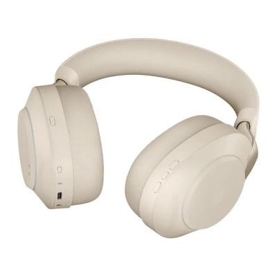 слушалки,слушалки,jabra,evolve2,85,ms,stereo,wireless,headphones,beige,(black)