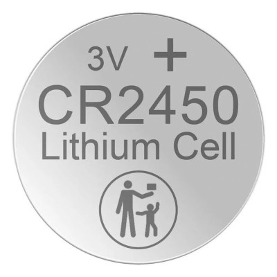 батерии,xcell,145594,cr2450,button,battery,clear,(silver)