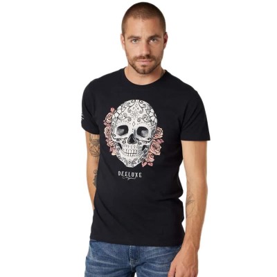 тениска,мъжки,тениски,дамски,тениски,deeluxe,calabera,short,sleeve,t,shirt,black,(charcoal)