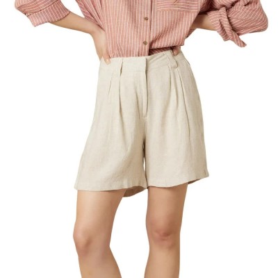 къси,панталони,мъжки,панталони,дамски,панталони,deeluxe,junon,shorts,beige,(linen)