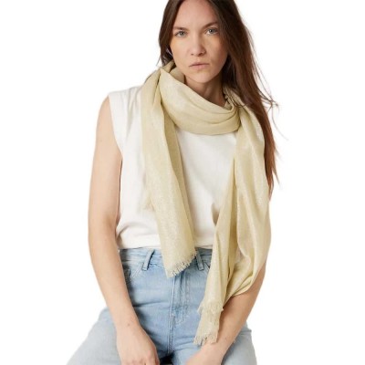шал,ръкавици,шапки,и,шалове,deeluxe,meredith,scarf,yellow,(off,white)