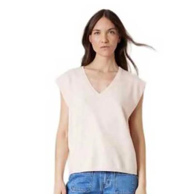 блуза,мъжки,пуловери,дамски,пуловери,deeluxe,miria,sleeveless,sweater,pink,(light,pink)