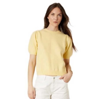 блуза,мъжки,пуловери,дамски,пуловери,deeluxe,nevalia,short,sleeve,sweater,yellow,(light,yellow)