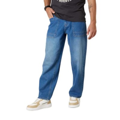 дънки,мъжки,панталони,дамски,панталони,deeluxe,ozea,jeans,blue,(stone,used)