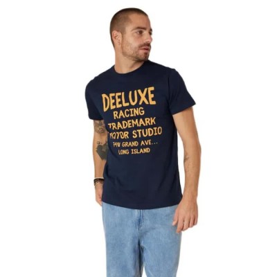 тениска,мъжки,тениски,дамски,тениски,deeluxe,race,short,sleeve,t,shirt,blue,(navy)