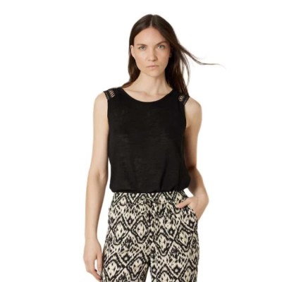 дамски,блузи,deeluxe,sally,sleeveless,blouse,black,(black)