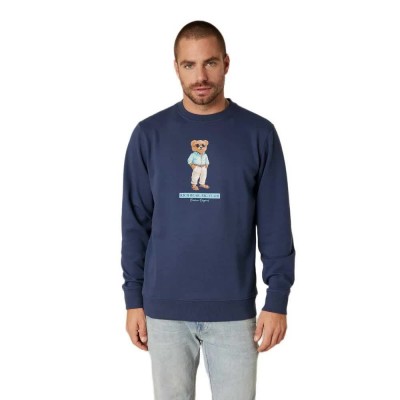 блуза,мъжки,пуловери,deeluxe,sleekbear,sweatshirt,blue,(indigo)