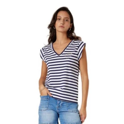 тениска,мъжки,тениски,дамски,тениски,deeluxe,vamika,sleeveless,v,neck,t,shirt,white,blue,(navy)