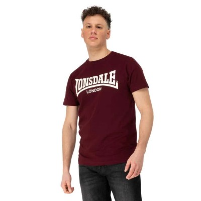 тениска,мъжки,тениски,дамски,тениски,lonsdale,fulwood,short,sleeve,t,shirt,red,(oxblood,ecru)