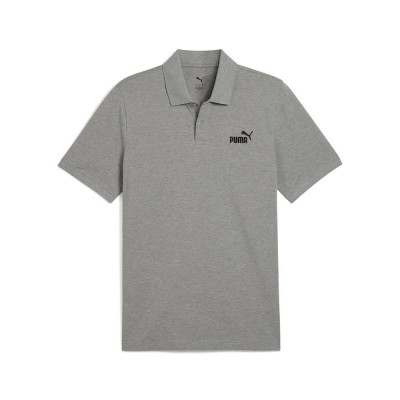 дамски,блузи,с,яка,мъжки,блузи,с,яка,puma,ess,no.1,logo,pique,short,sleeve,polo,grey,(medium,gray,heather)