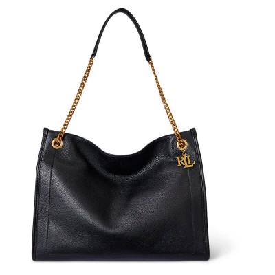 чанта,за,през,рамо,всички,чанти,lauren,bradley,large,shoulder,bag,black,(black)
