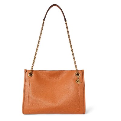 чанта,за,през,рамо,всички,чанти,lauren,by,ralph,lauren,bradley,medium,shoulder,bag,brown,(classic,caramel)