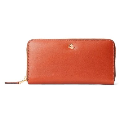 портфейли,и,портмонета,lauren,continental,woman,wallet,brown,(lauren,tan)