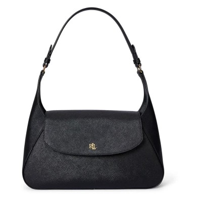 чанта,за,през,рамо,всички,чанти,lauren,schylar,medium,shoulder,bag,black,(black)