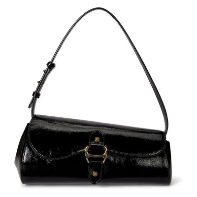 чанта,за,през,рамо,всички,чанти,lauren,tasha,medium,shoulder,bag,black,(black)