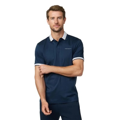 дамски,блузи,с,яка,мъжки,блузи,с,яка,hackett,club,short,sleeve,polo,blue,(navy)