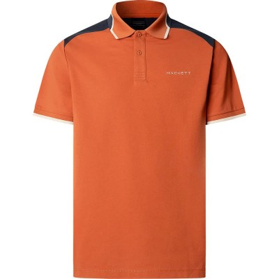 дамски,блузи,с,яка,мъжки,блузи,с,яка,hackett,hm5600123,short,sleeve,polo,orange,(burnt,ochre,orange)