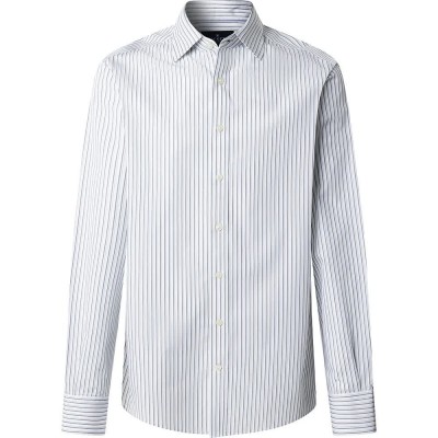 риза,с,дълъг,ръкав,дамски,ризи,мъжки,ризи,hackett,smart,stripes,long,sleeve,shirt,white,(green)
