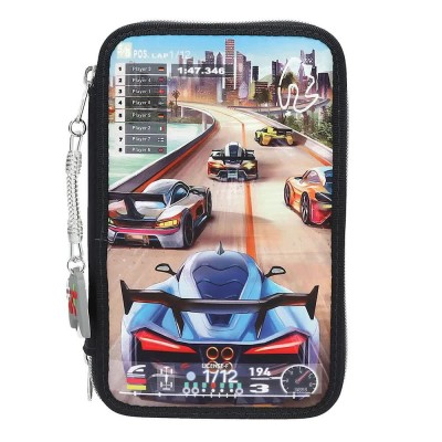 канцеларски,принадлежности,dino,world,action,world,pencil,case,multicolor,(dark,blue)