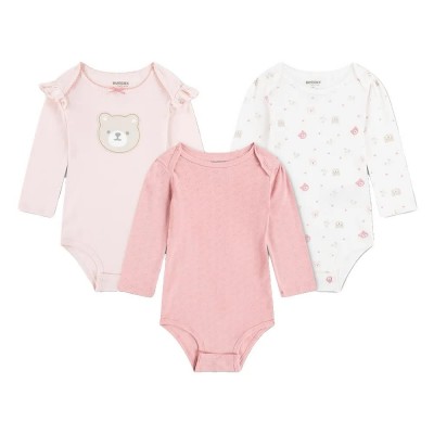 детски,облекла,за,момчета,huggies,clothes,1z2947,long,sleeve,body,3,units,pink,(crystal,pink)