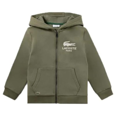 детски,суичър,детски,блузи,lacoste,kids,847097,hoodie,green,(olive)