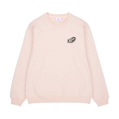 блуза,мъжки,пуловери,makia,sauna,sweatshirt,pink,(natural,white)