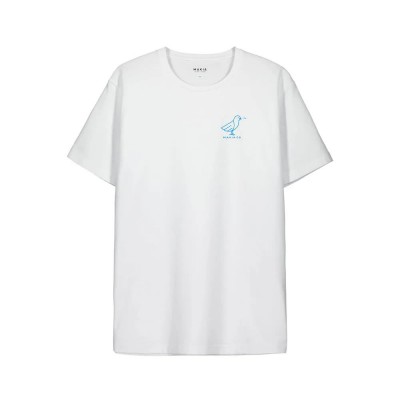 тениска,мъжки,тениски,дамски,тениски,makia,tweeter,short,sleeve,t,shirt,white,(white)
