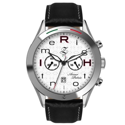 часовник,часовници,zoccai,ring,on,time,watch,silver,(genuine,leather,strap)