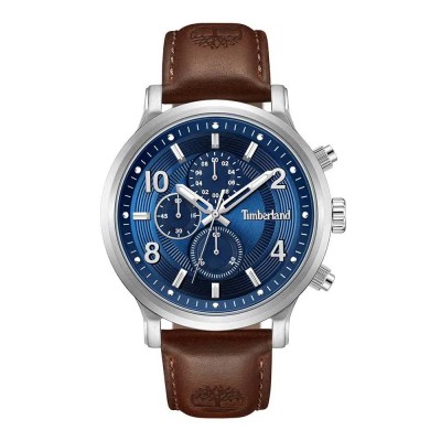 часовник,часовници,timberland,driscoll,stainless,steel,case,blue,dial,brown,leather,strap,woman,watch,brown,(assorted)