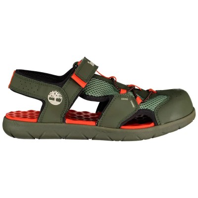 юношески,сандали,мъжки,сандали,дамски,сандали,и,чехли,timberland,perkins,row,fisherman,mesh,junior,sandals,green,(dark,green)