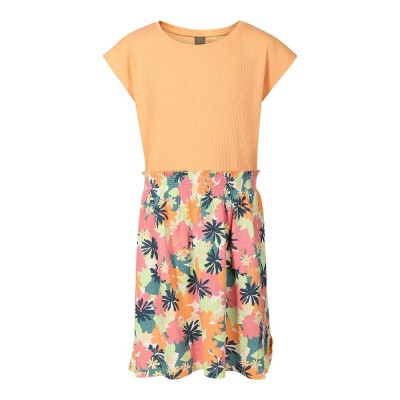 рокля,дамски,поли,и,рокли,nax,werwo,short,sleeve,dress,yellow,(peach)