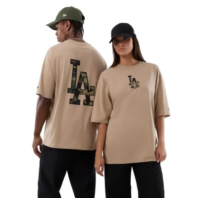 тениска,мъжки,тениски,дамски,тениски,new,era,mlb,infill,los,angeles,dodgers,short,sleeve,t,shirt,beige,(light,beige)