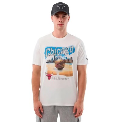 тениска,мъжки,тениски,дамски,тениски,new,era,nba,beach,graphic,chicago,bulls,short,sleeve,t,shirt,white,(white)