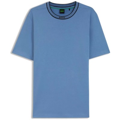тениска,мъжки,тениски,дамски,тениски,boss,5,10276616,01,green,short,sleeve,t,shirt,blue,(light,pastel,blue)