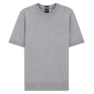 блуза,мъжки,пуловери,дамски,пуловери,boss,umauro,10278963,short,sleeve,sweater,grey,(open,grey)