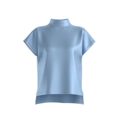 дамски,блузи,hugo,caneli,1,10263720,short,sleeve,blouse,blue,(open,blue)