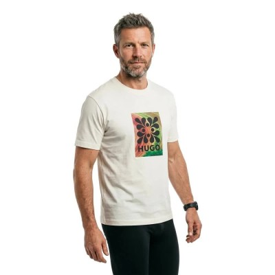 тениска,мъжки,тениски,дамски,тениски,hugo,damoru,10261763,short,sleeve,t,shirt,white,(natural)