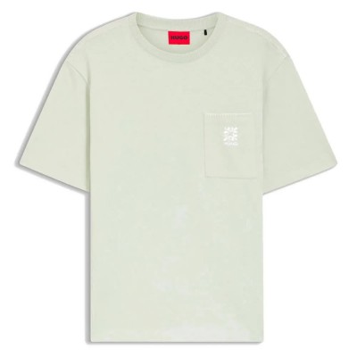 тениска,мъжки,тениски,дамски,тениски,hugo,darro,10278508,short,sleeve,t,shirt,green,(light,pastel,green)