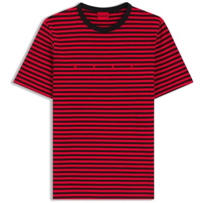 тениска,мъжки,тениски,дамски,тениски,hugo,demptee,10280426,short,sleeve,t,shirt,red,(open,miscellaneous)