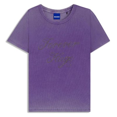 тениска,мъжки,тениски,дамски,тениски,hugo,dever,10257055,blue,short,sleeve,t,shirt,purple,(medium,purple)