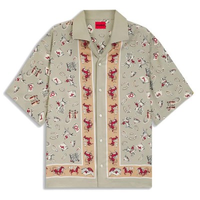 дамски,ризи,мъжки,ризи,hugo,espino,10278365,shirt,beige,green,(light,pastel,green)