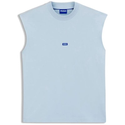 тениска,мъжки,тениски,дамски,тениски,hugo,navertz,01,blue,sleeveless,t,shirt,blue,(open,blue)