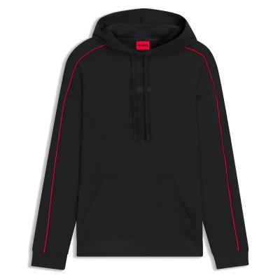 суичър,мъжки,пуловери,hugo,palo,10277510,hoodie,black,(black)